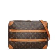 Pre-owned Canvas crossbody-bags Louis Vuitton Vintage , Brown , Dames