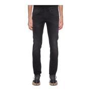 Denim George Jeans Dondup , Gray , Heren