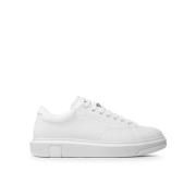 Witte Sneakers voor Heren Armani Exchange , White , Heren