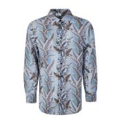 Blauwe Soho Shirt Etro , Multicolor , Heren