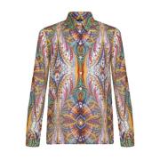 MultiColour Paisley Print Overhemd Etro , Multicolor , Dames