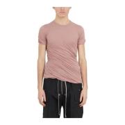 Dubbel T-Shirt van Katoen Rick Owens , Pink , Heren