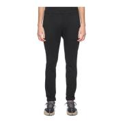 Stretch Jersey Broek Dondup , Black , Heren