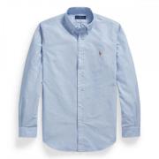 Custom Fit Oxford Overhemd Ralph Lauren , Blue , Heren