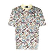 Gele T-shirts en Polos met Grafische Print PS By Paul Smith , Yellow ,...