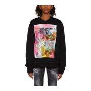 Sweatshirt Dsquared2 , Black , Heren