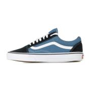 Lage Old Skool Sneaker Vans , Blue , Heren