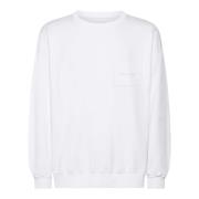 Bastien Oversized Witte Katoenen Sweatshirt Philippe Model , White , H...