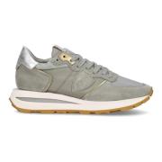 Glamoureuze Tropez Haute Sneakers Philippe Model , Green , Dames