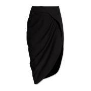 Saudade asymmetrische rok Jacquemus , Black , Dames