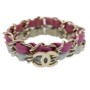 Pre-owned Metal bracelets Chanel Vintage , Pink , Dames