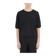 Ontspannen T-shirt Lemaire , Black , Heren