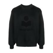 Logo Sweater van Marant Isabel Marant , Black , Heren