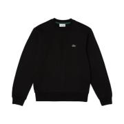 Tijdloze iconische sweatshirts Lacoste , Black , Heren