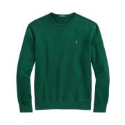 Fleece Crewneck Sweatshirt Ralph Lauren , Green , Heren