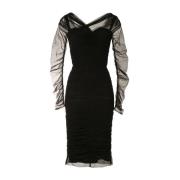 Zwarte jurk voor vrouwen Dolce & Gabbana , Black , Dames