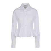 Peplum Shirts Stella McCartney , White , Dames