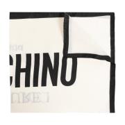 Zijden sjaal Moschino , White , Unisex