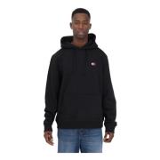 Zwarte heren hoodie Tommy Jeans , Black , Heren