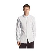 Lange mouw overhemd Lyle & Scott , White , Heren