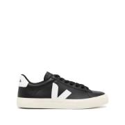 Zwart Wit Campo Sneakers Veja , Black , Dames