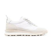 Witte Tech Runner Suède Sneakers Thom Browne , White , Dames