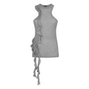 Grijze Top voor Vrouwen Dondup , Gray , Dames