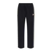 Sweatpants met zijstreep Moncler , Blue , Dames