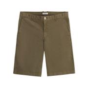 Casual katoenen shorts Woolrich , Green , Heren