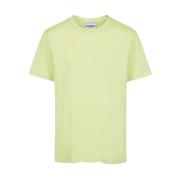 Gele Logo T-shirt Iceberg , Yellow , Heren
