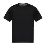 Katoenen T-shirt Brioni , Black , Heren