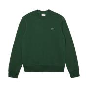 Groene Casual Sweater Lacoste , Green , Heren