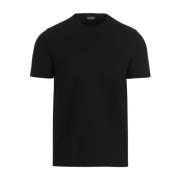 T-shirts Zanone , Black , Heren