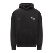 Relaxed Fit Hoodie Givenchy , Black , Heren