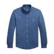 Oude Koninklijke Overhemd Polo Ralph Lauren , Blue , Heren