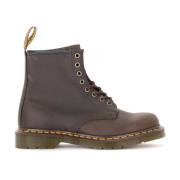 Anfibio 1460 Crazy Horse Bruin Leren Laars Dr. Martens , Brown , Heren