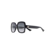 Zonnebril Gucci , Black , Dames