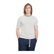 Crew Neck T-Shirt Irish Crone , White , Heren