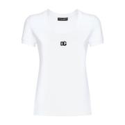 Klassiek T-shirt Dolce & Gabbana , White , Dames