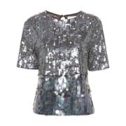 Stijlvolle Blouse P.a.r.o.s.h. , Gray , Dames
