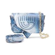 Blauwe Handtas voor Vrouwen Chiara Ferragni Collection , Blue , Dames