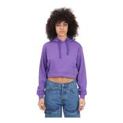 Exclusieve Sweatshirt met Capuchon Hinnominate , Purple , Dames