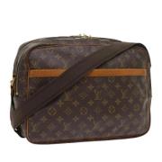 Pre-owned Canvas louis-vuitton-bags Louis Vuitton Vintage , Brown , Da...