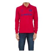 Zware Jersey Rode Polo La Martina , Red , Heren