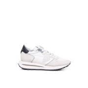 Witte Sneakers met Contrasterend Logo Philippe Model , White , Heren