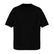 T-shirt met logo Emporio Armani , Black , Heren