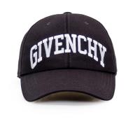 Gebogen Cap Logo Hoed Givenchy , Black , Heren