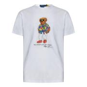 Witte Polo Bear Graphic T-shirts en Polos Polo Ralph Lauren , White , ...