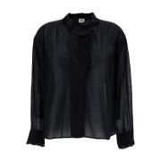 Zwarte shirts van Pamias Isabel Marant Étoile , Black , Dames