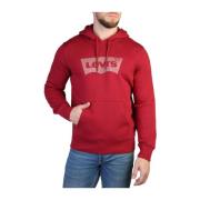 Heren Sweatshirt in effen kleur Levi's , Red , Heren